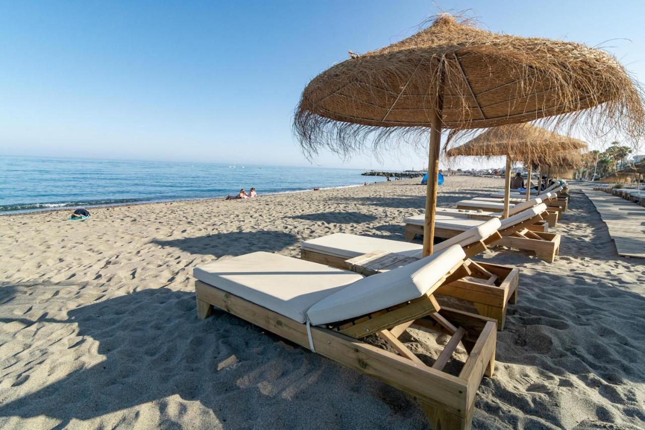 Pr45- Beach Front Apartment Puerto Banus Marbella Esterno foto