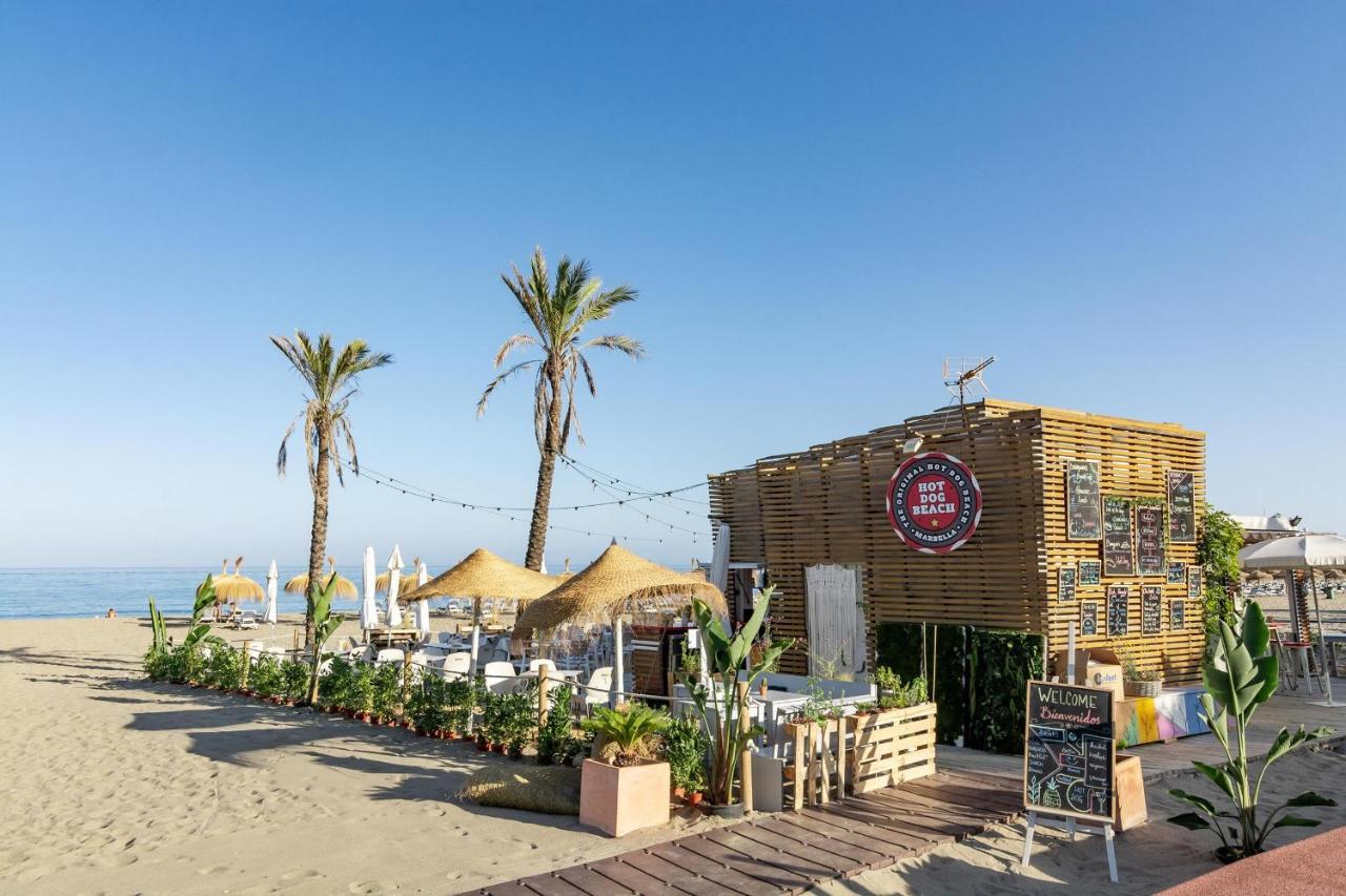 Pr45- Beach Front Apartment Puerto Banus Marbella Esterno foto